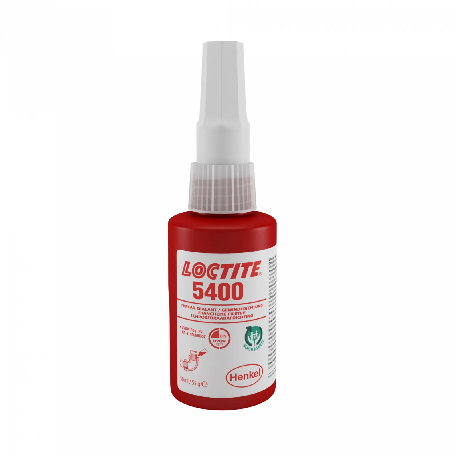 Уплотнитель резьбовой (белый лист безопасности) (герметик) Loctite 5400